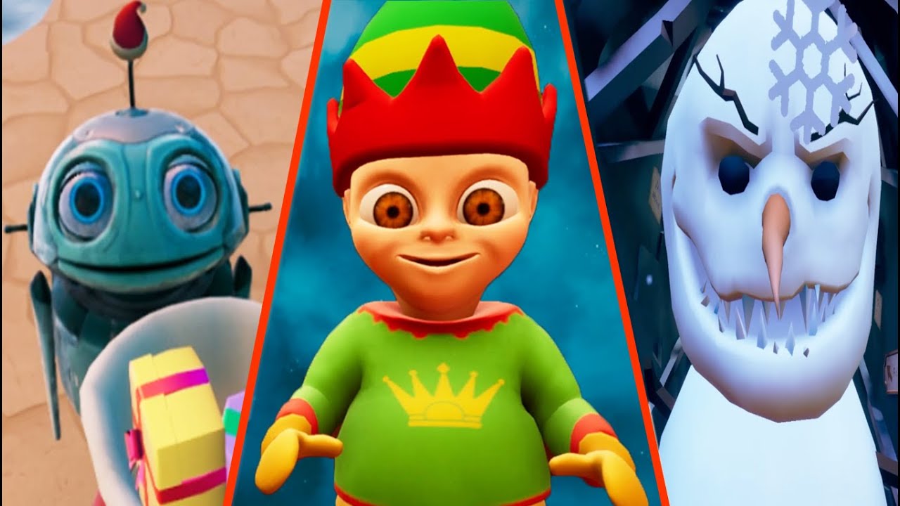 EL BEBE DIABOLICO REGRESO CON MAGIA NAVIDEÑA | Baby in Yellow curious christma