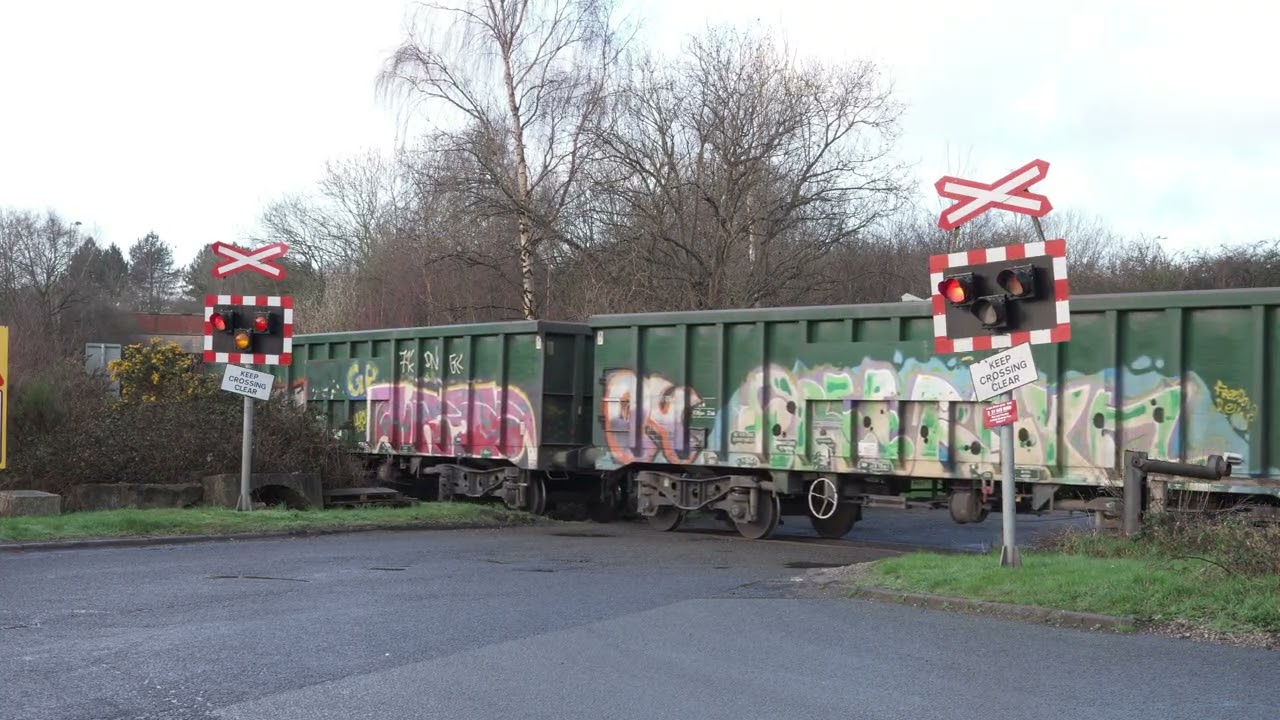 The first train in *FIVE YEARS* to Manisty Wharf