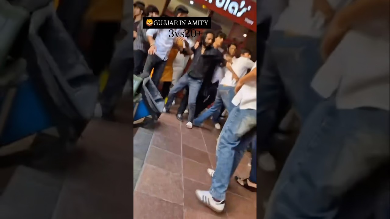 GURJAR vs JAAT in Amity University Noida || Fight #amity #college #fight #jaat #gurjar #entertaining