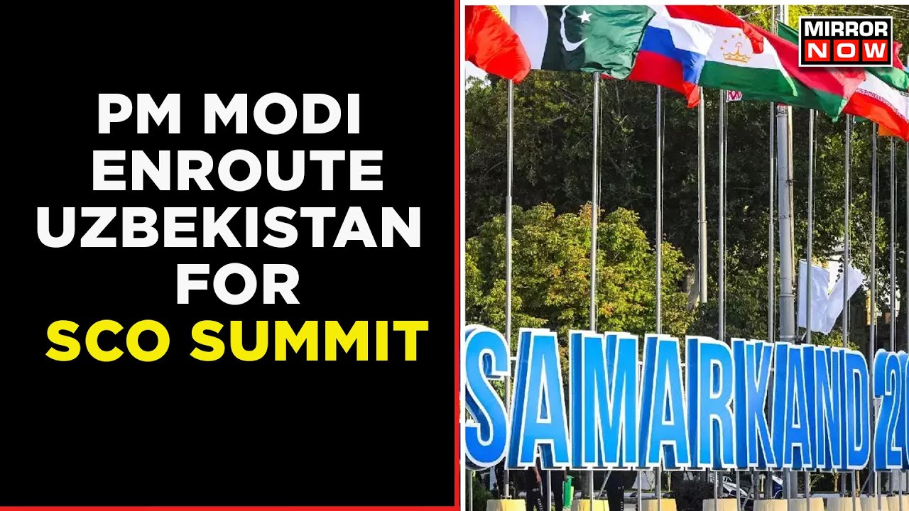 SCO Summit 2022 | PM Narendra Modi Enroute To Uzbekistan, To Meet Several Leaders | English News