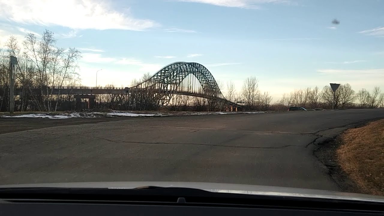 🚗 Car Drive Fredericton to Burton: Canadian Houses, Bridges, Scenic Views, Highway Adventure! 🌉🏡🛣