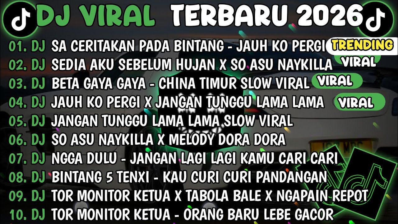 DJ TIKTOK TERBARU 2025🎵DJ SA CERITAKAN PADA BINTANG BINTANG🎵DJ SEDIA AKU SEBELUM HUJAN - IDGITAF