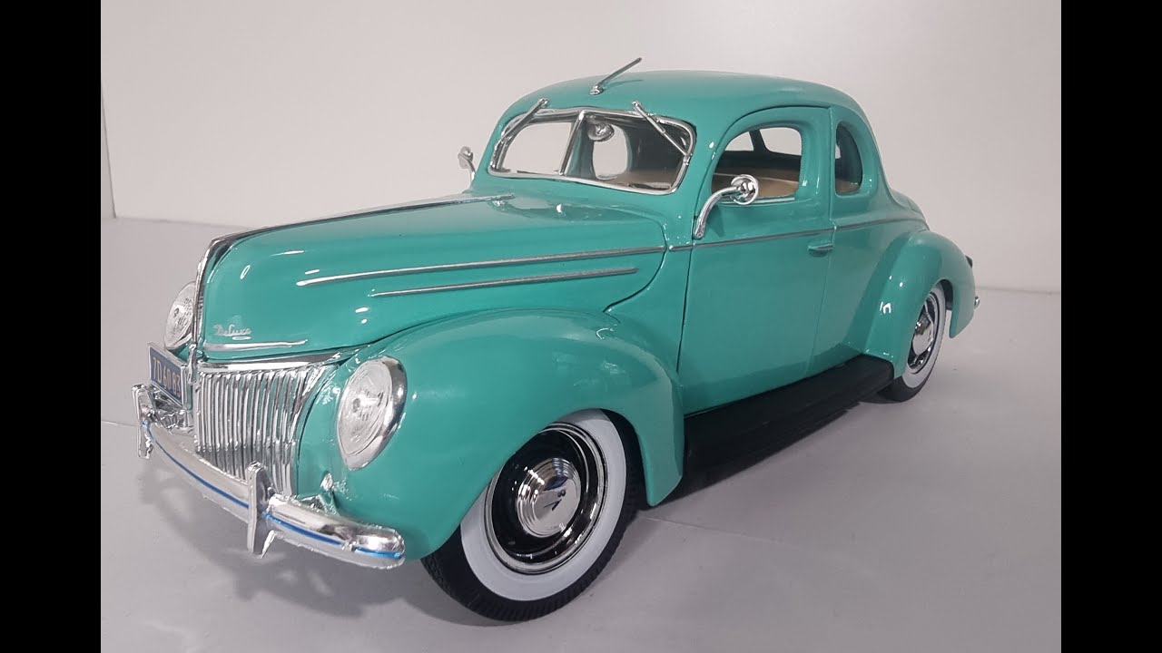 MAISTO SPECIAL EDITION REVIEW 1939 FORD DELUXE 1:18 SCALE DIECAST MODEL CAR