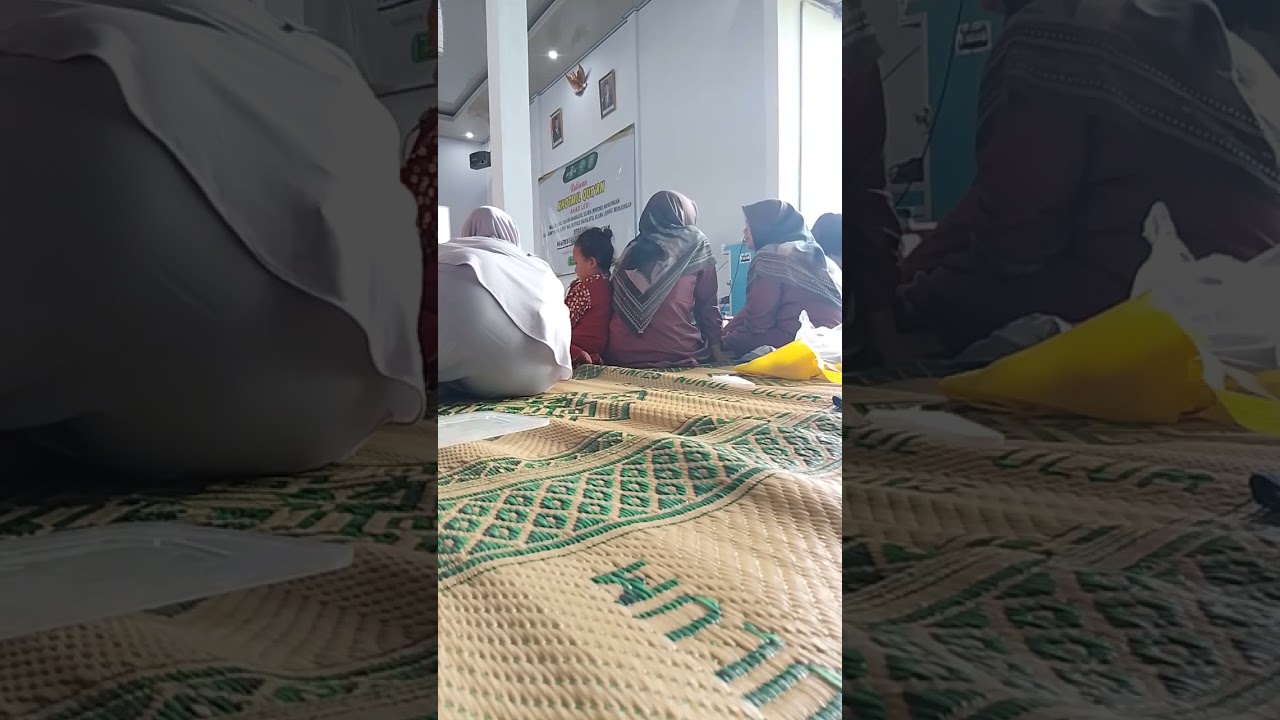 Khotmil Qur an ahad legi pemerintah Desa ngulung wetan