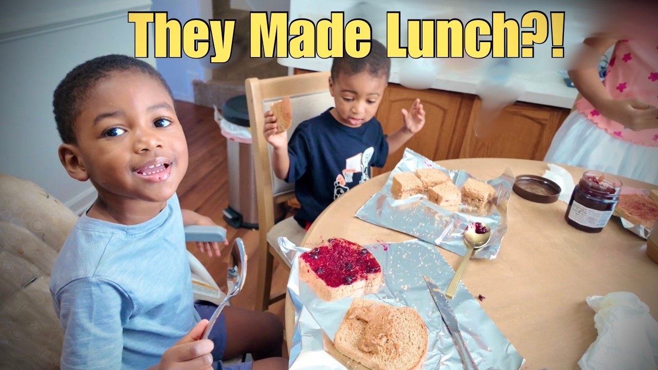 I Let My 2–5 Year Olds Make Lunch Alone…