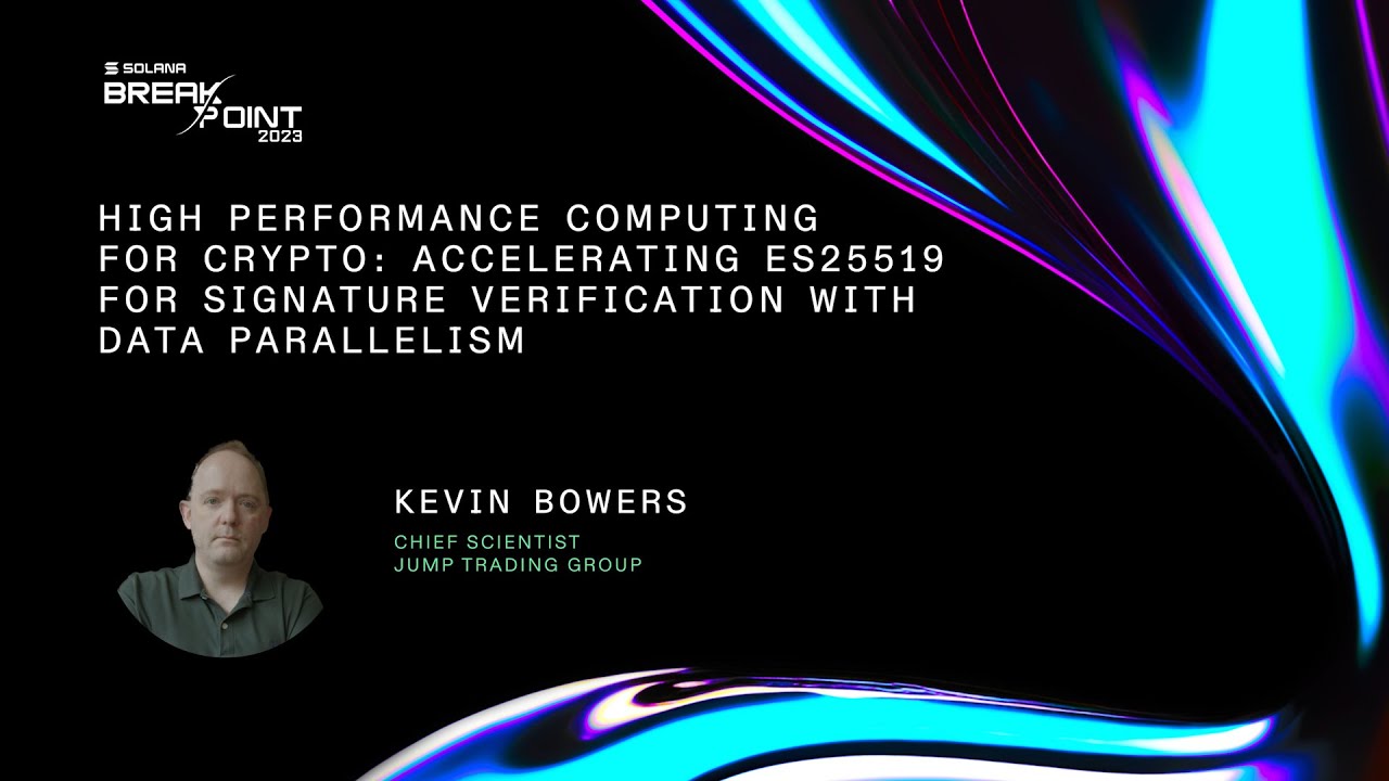Breakpoint 2023: High performance computing for crypto