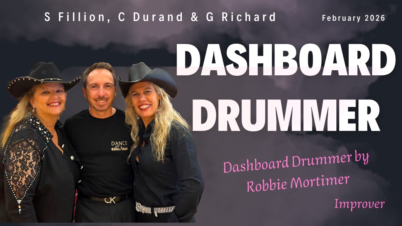 DASHBOARD DRUMMER - Line Dance - Séverine Fillion - Chrystel Durand & Guillaume Richard
