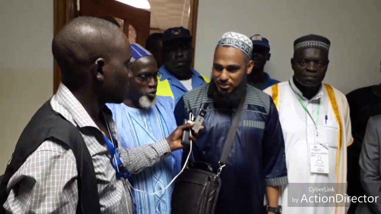 Chegada de Sheik TAKDIR Em Guiné-Bissau