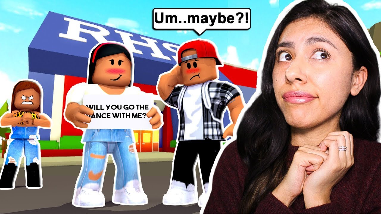 I ASKED MY CRUSH OUT TO PROM!  - Roblox Roleplay