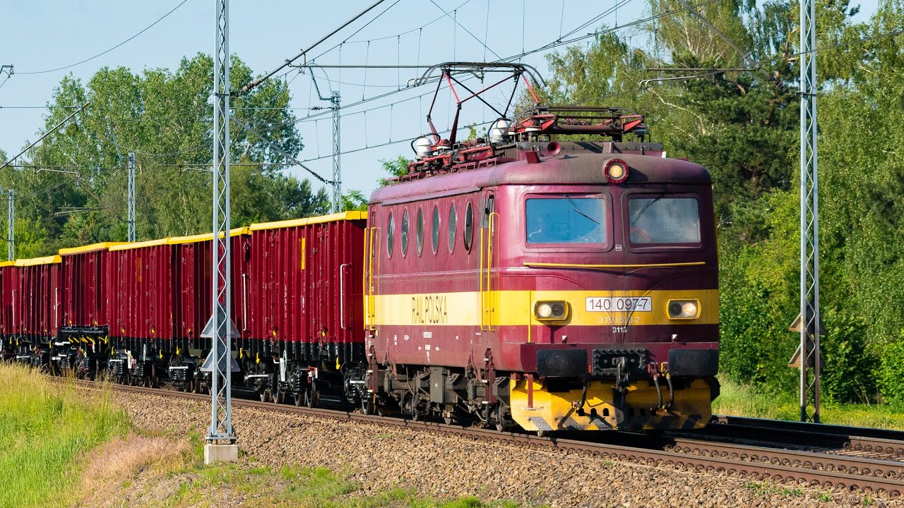 Bobina i Sputnik na Wiedence | 140 097-7 Rail Polska & ET21-23 CTL | Podg Wyczerpy - Częstochowa