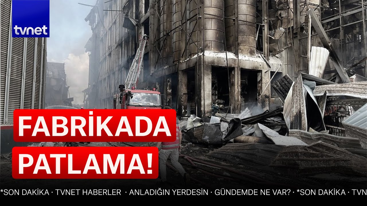 Sakarya'da bulunan makarna fabrikasında patlama meydana geldi! #sakarya #fabrika #shorts
