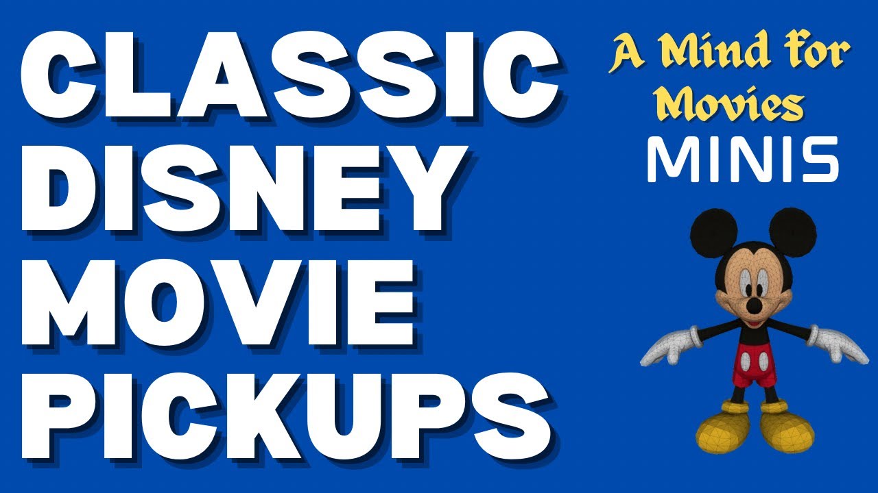 2 Classic Disney Movie Pickups
