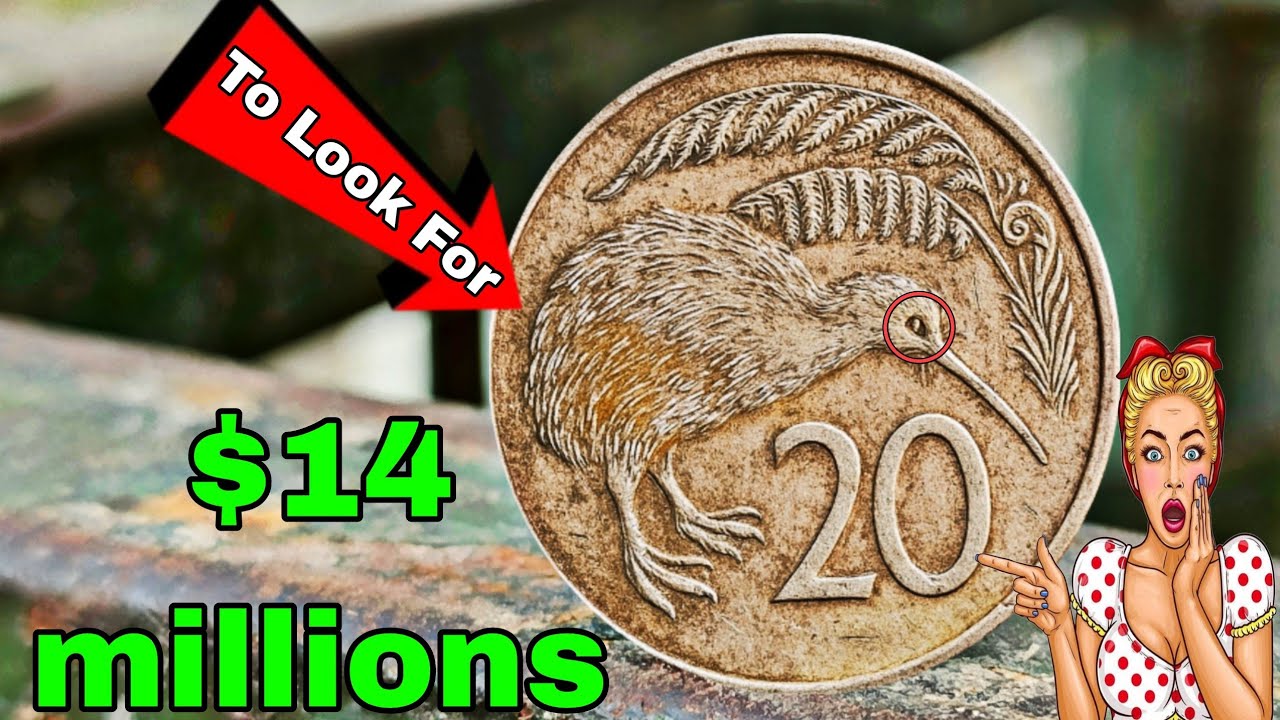 Rare & Most valuable NEW Zealand 20 cent old Coins&ndash;Valuable Old Coins To look for!