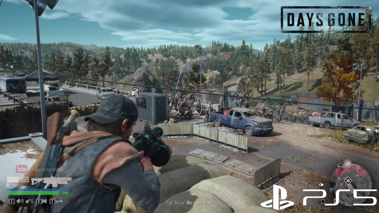 Days Gone - Lobert Draw Ridge Horde & Pillette Bridge Nero Checkpoint | Horde vs Growler