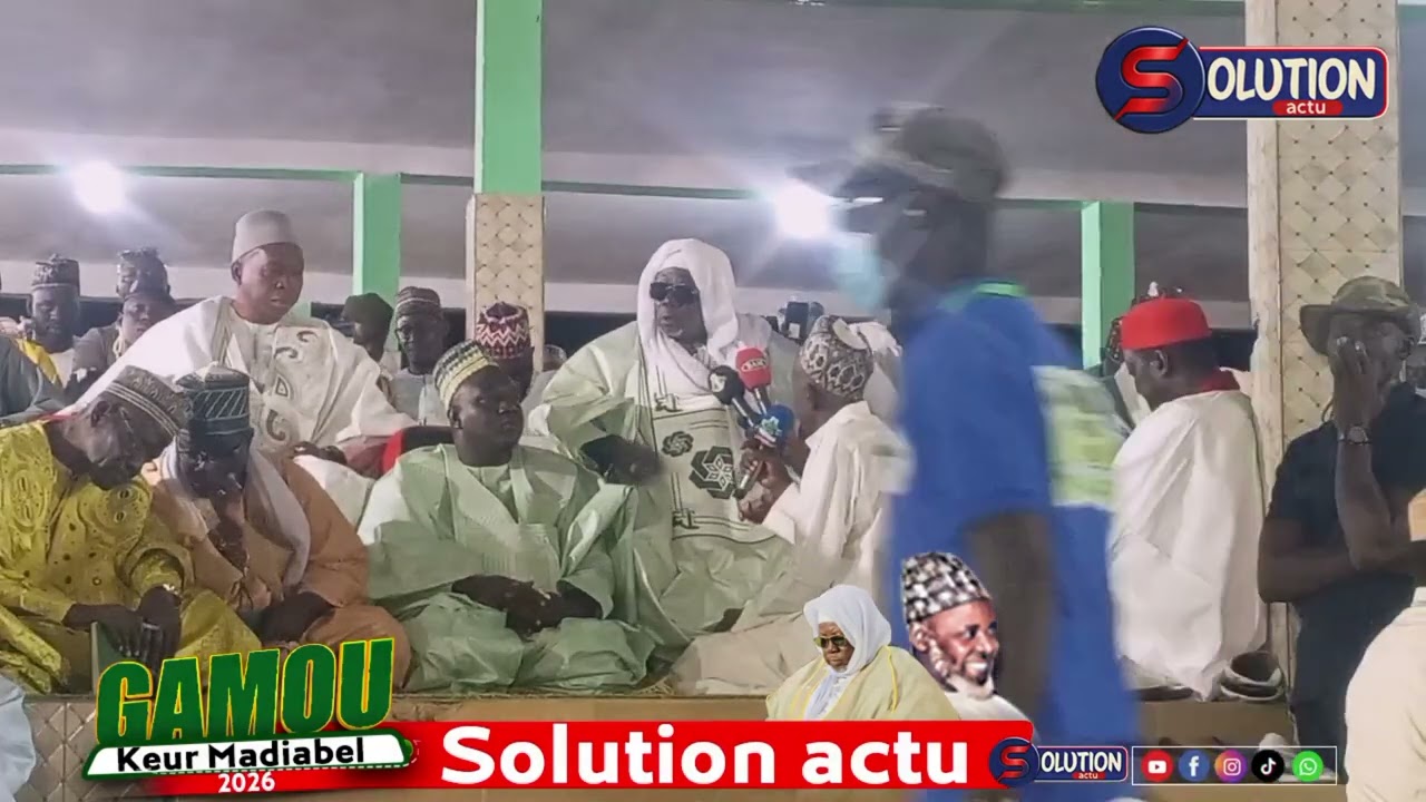 Cérémonie officielle de Gamou Keur Madiabel 2026