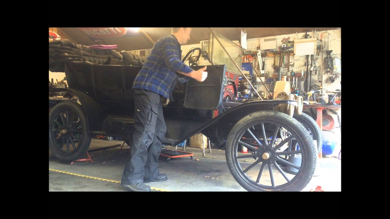 Ford Model T First Start Up TUDOR WHEELS