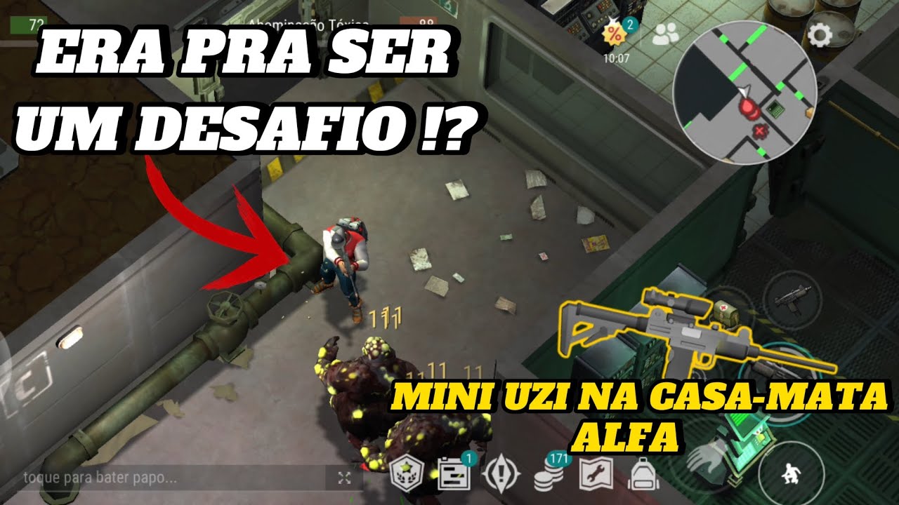 DESAFIO DOS INSCRITOS #03 MINI UZI vs CASA-MATA ALFA - ME SURPREENDI COM O PODER DE FOGO DELA!!