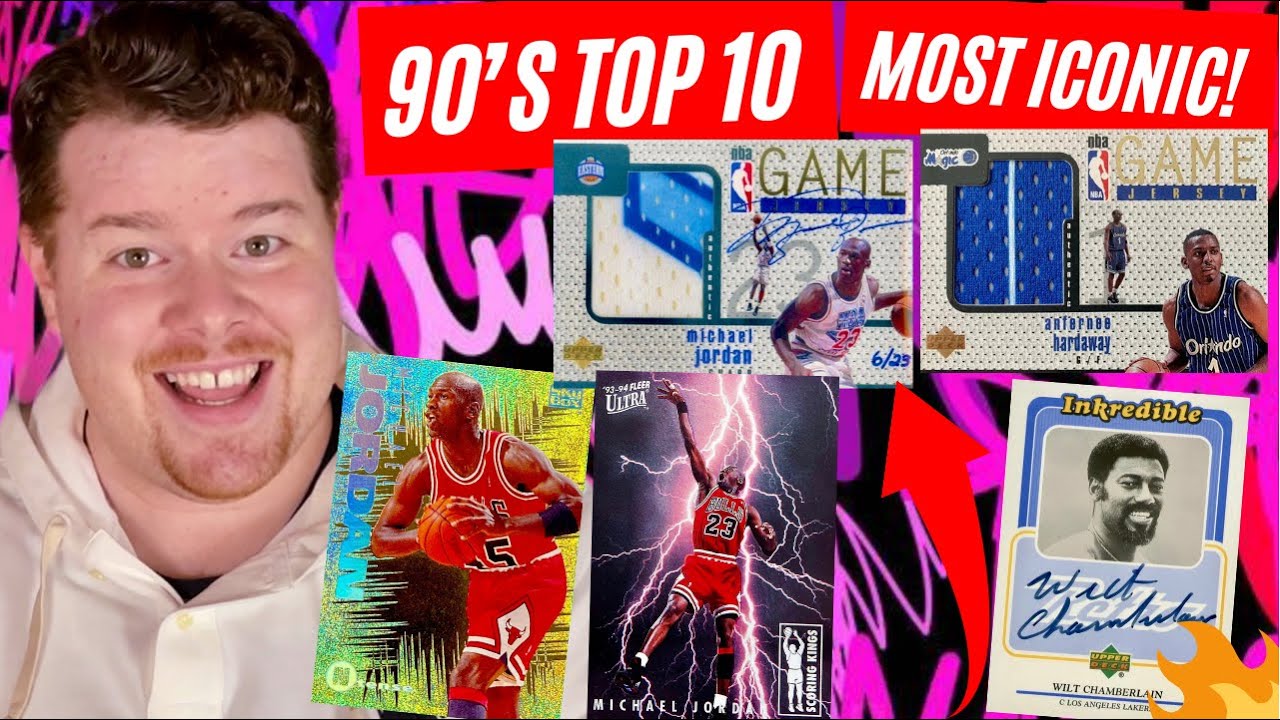 TOP 10 Most ICONIC 90s Cards! | Iconic Insert Sets from the 1990s | [S4 E33]