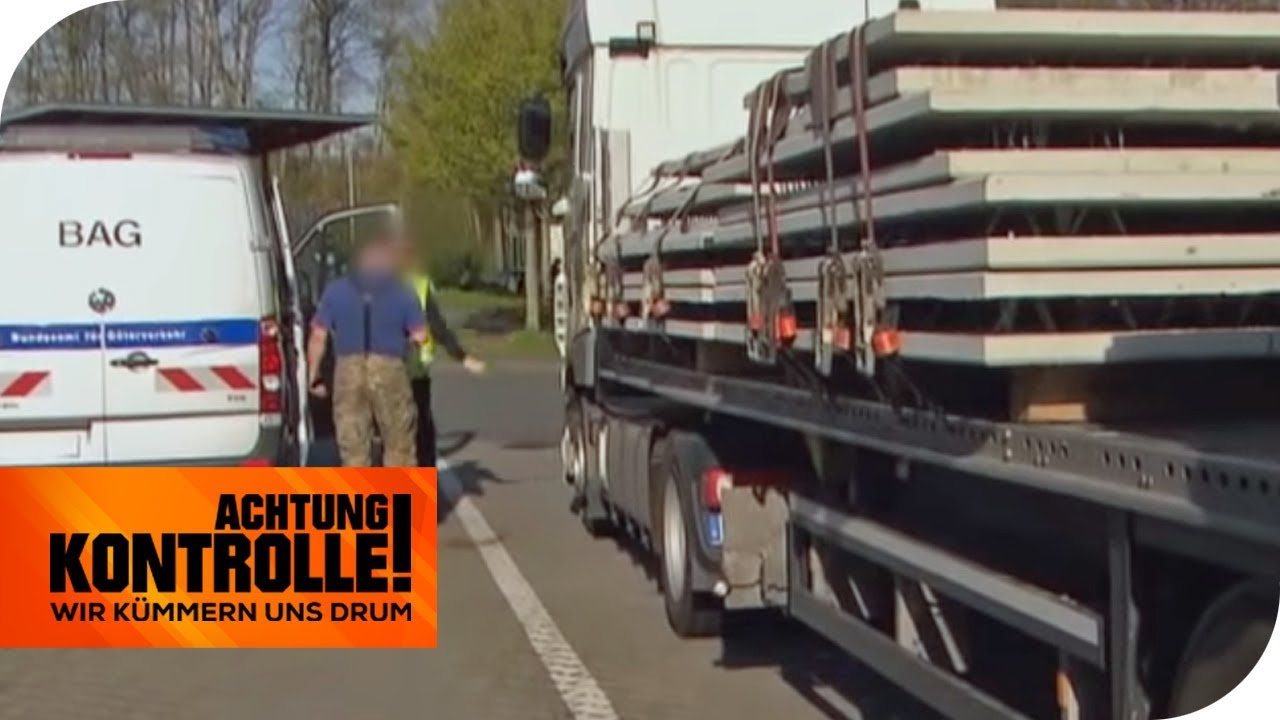 LKW-Stillegung! BAG kann diese Anzahl der Verstöße nicht tolerieren | Achtung Kontrolle | kabel eins
