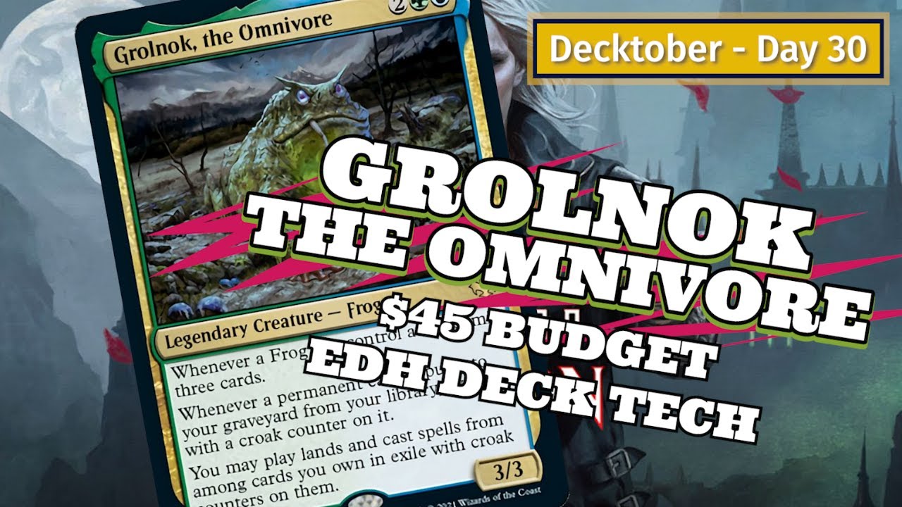Grolnok, the Omnivore $45 BUDGET Deck Tech! | DECKTOBER | MTG EDH | Magic The Gathering