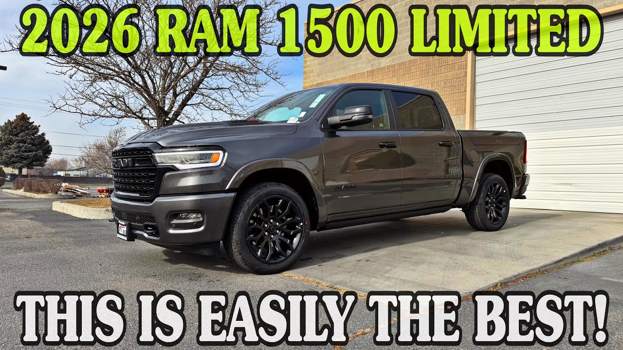 RAM 1500 Limited Night Edition 2026 года: конкурентов ему нет!