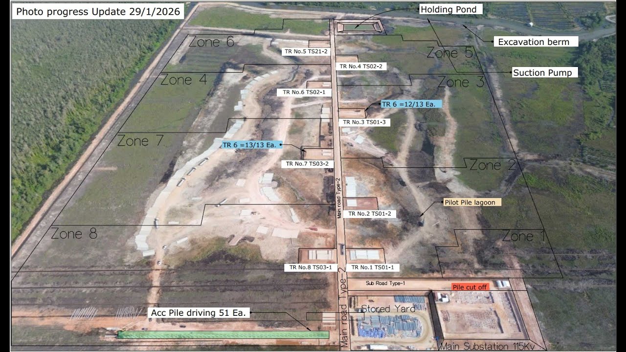 Solar Farm Project 60.84 MWp. EP1
