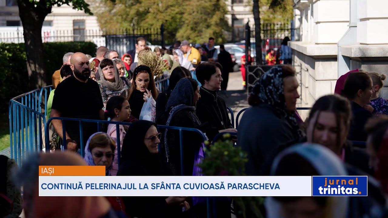 Continuă pelerinajul la Sfânta Cuvioasă Parascheva