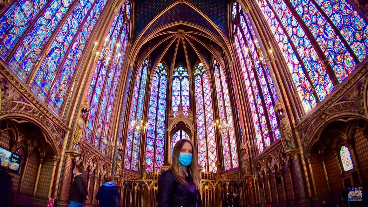 Стейнглас - самый красивый витраж в мире.  🇫🇷   Sainte-Chapelle , PARIS