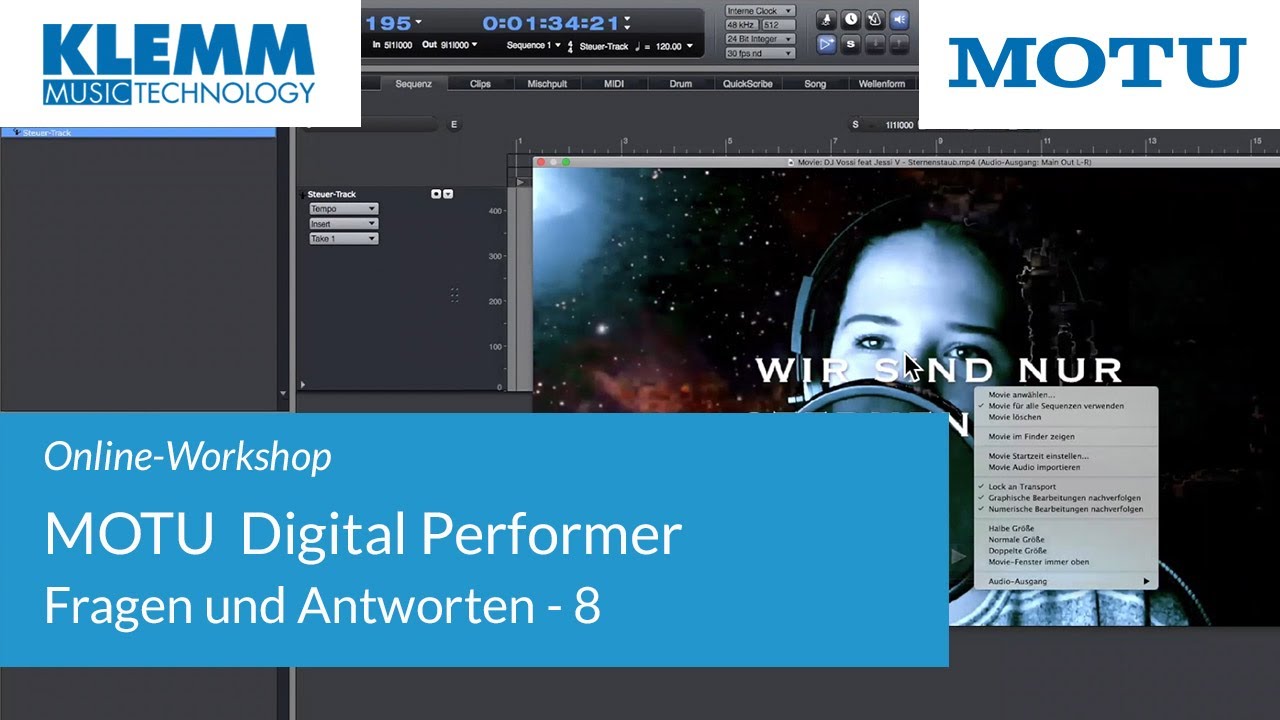 MOTU Digital Performer - Fragen und Antworten 8