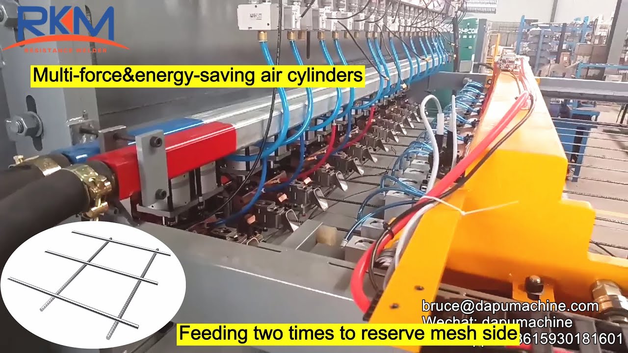 Concrete steel rebar reinforced wire mesh welding machine 5-12mm