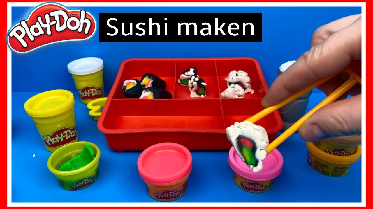 Play Doh Kitchen Sushi maken | Family Toys Collector