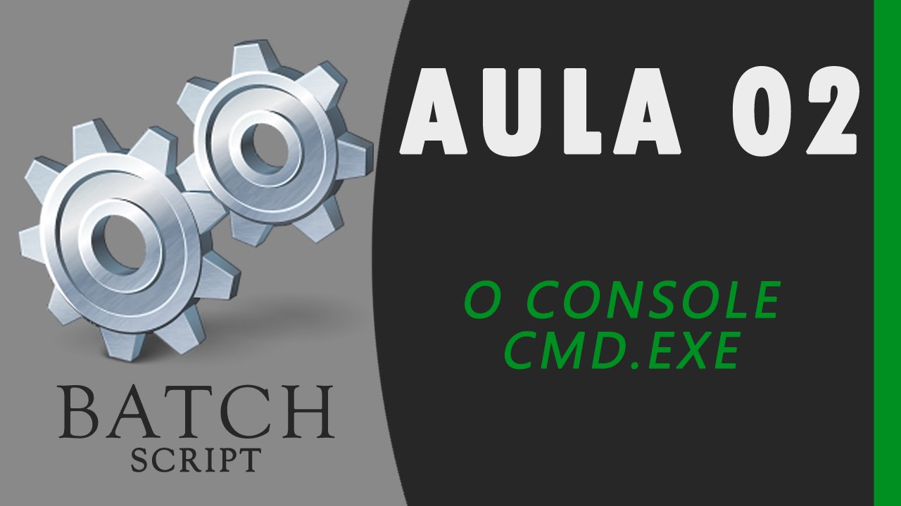 Curso de CMD - 02: O Console CMD.EXE