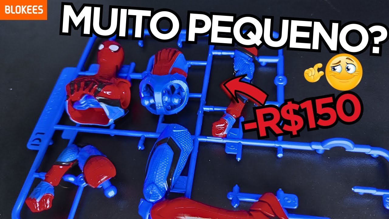 Paguei R$150 no Spider-Man Marvel Rivals da Blokees VALE A PENA? 😱 Unboxing e Review
