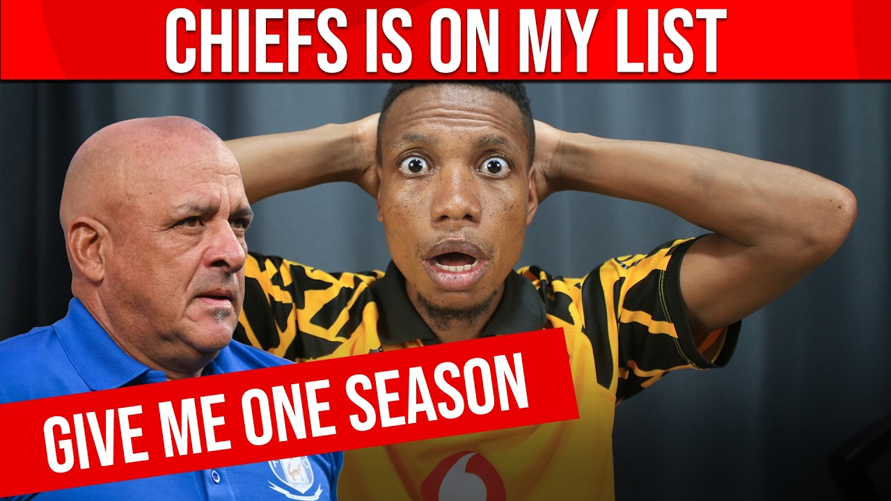 OWEN DA GAMA WANTS KAIZER CHIEFS JOB, LATEST COACH NEWS