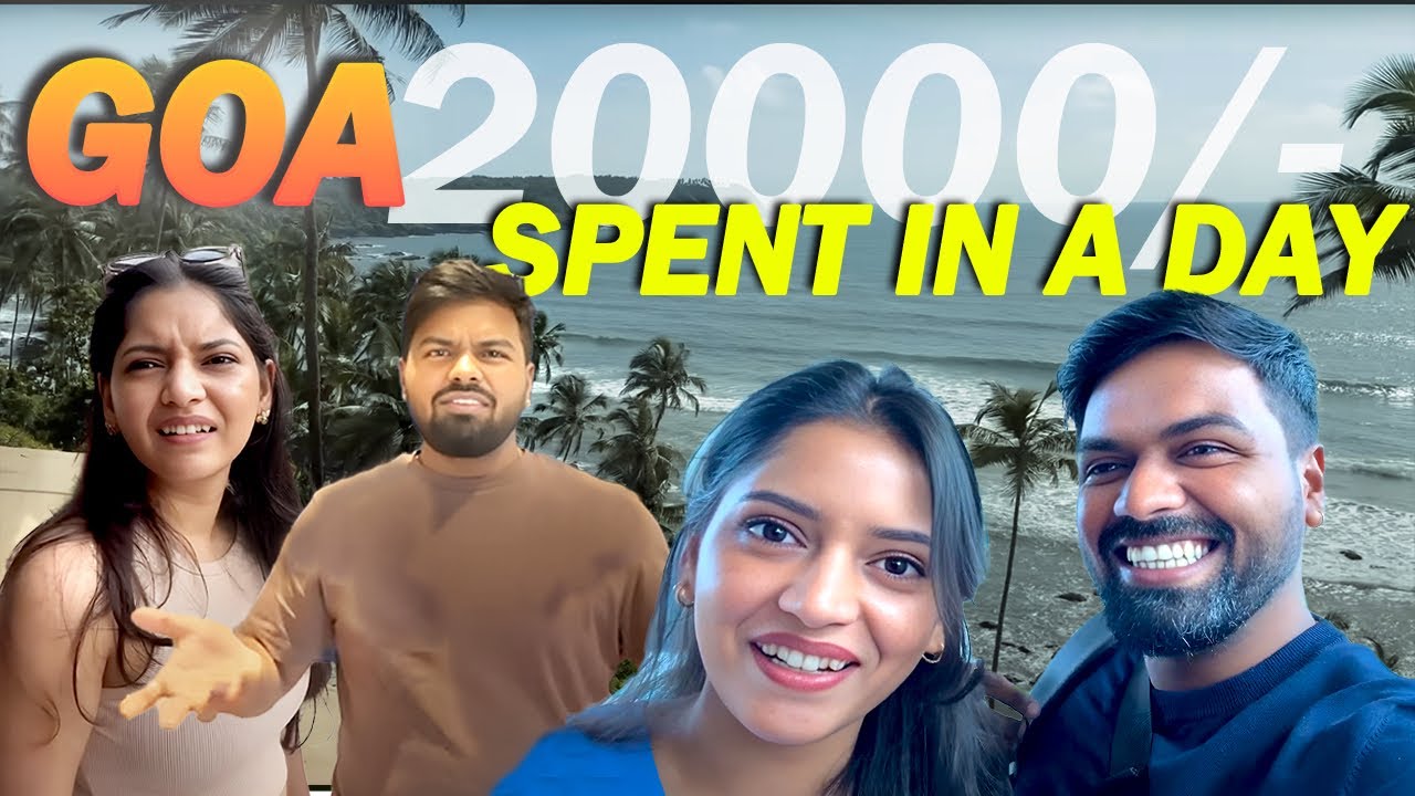 GOA Affordable?🤯 | Day 2 Taj Exotica😍| Price Breakdown 💰