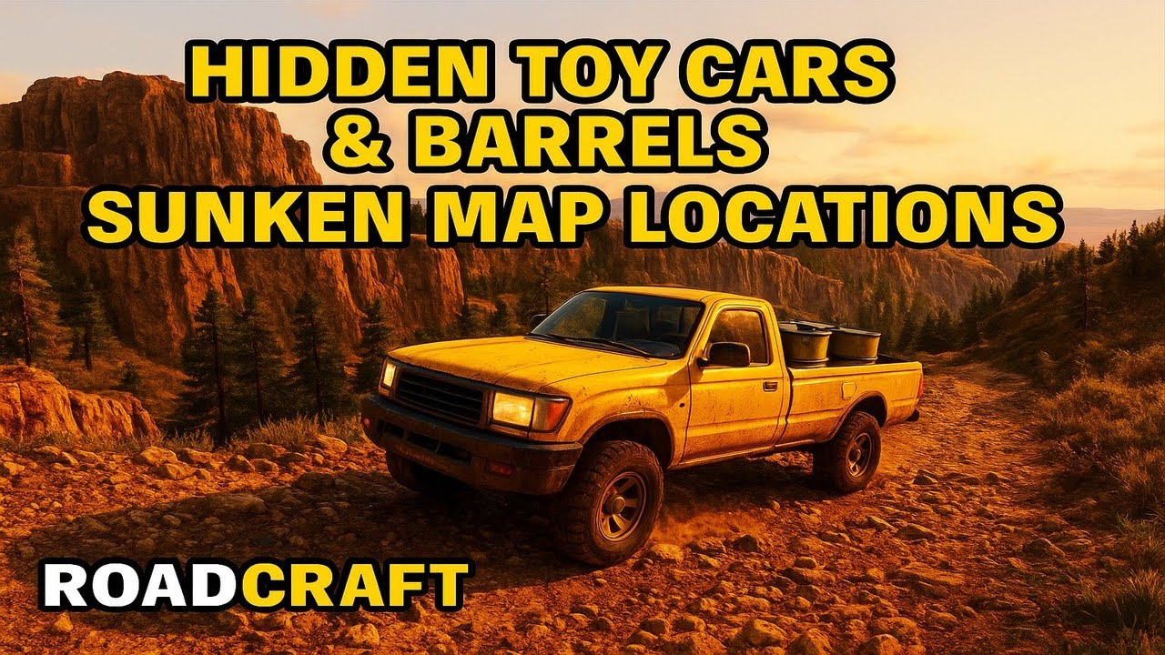 Where to Find Toy Cars & Barrels &ndash; Sunken Map Guide