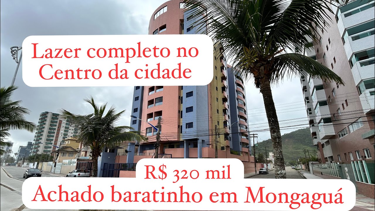 Apartamento em Mongaguá - Condomínio de frente ao mar - piscina na cobertura área gourmet🚨vendido 🚨