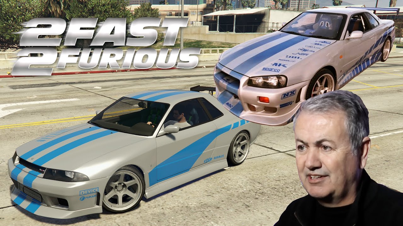 GTA 5 - F&F 2 Skyline GT-R Build W/ CRAIG LIEBERMAN! - Elegy Retro Customization