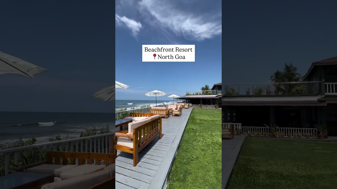 BEST HOTEL AND RESORT AT NORTH GOA MORJIM BEACH | BEACH FACING LUXURY HOTEL MORJIM BEACH GOA |
