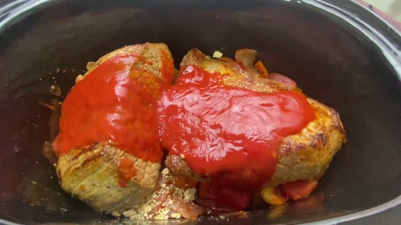 Asado peruano en olla de cocción lenta