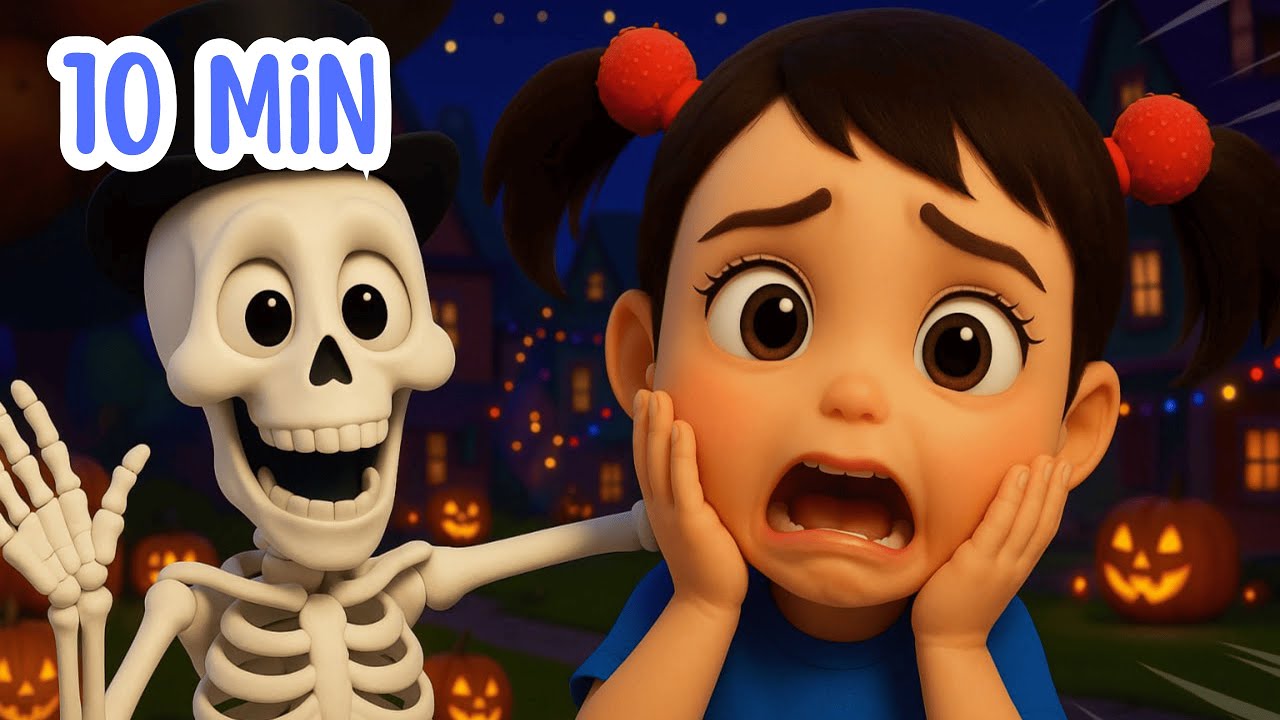 Настала ночь Хэллоуина 🎃 | Песня про эпидемию зомби + больше детских стишков и песен Hey Dana!