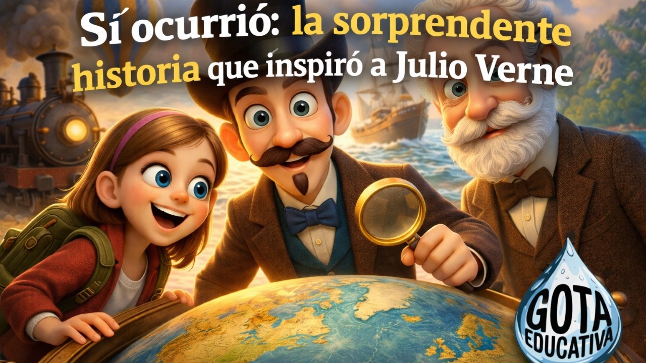 ¡Sí ocurrió! La sorprendente historia real que inspiró a Julio Verne