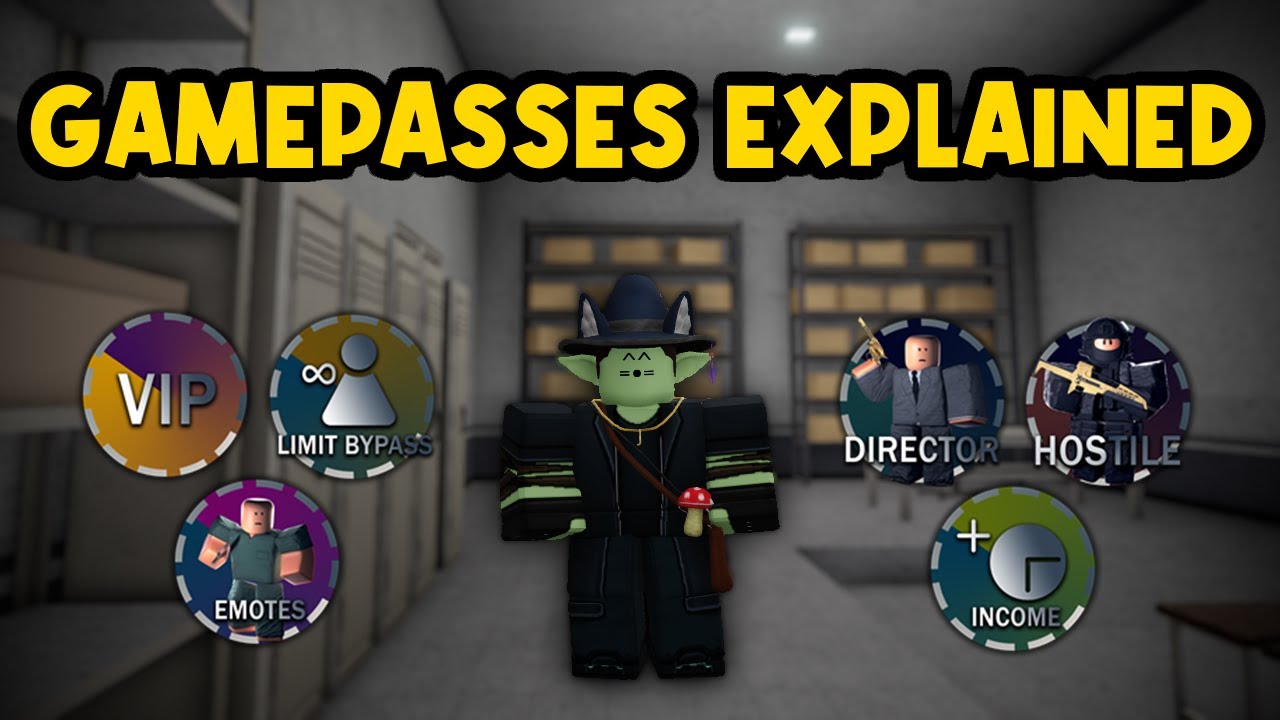 Gamepasses Explained (Roblox Blacksite Zeta)