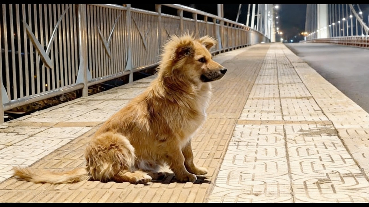 He Waited on the Bridge for 2 Months… Still Believing His Owner Would Return