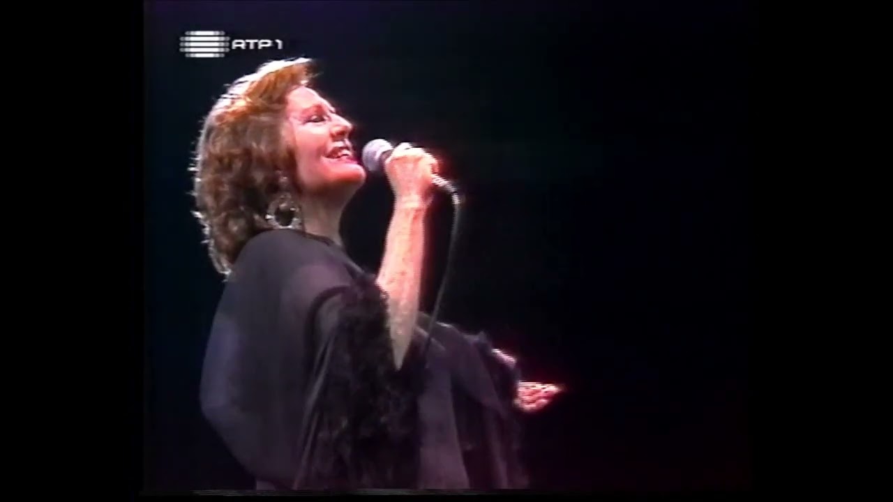Amália Rodrigues. Coliseu dias 3 e 4 de abril de 1987