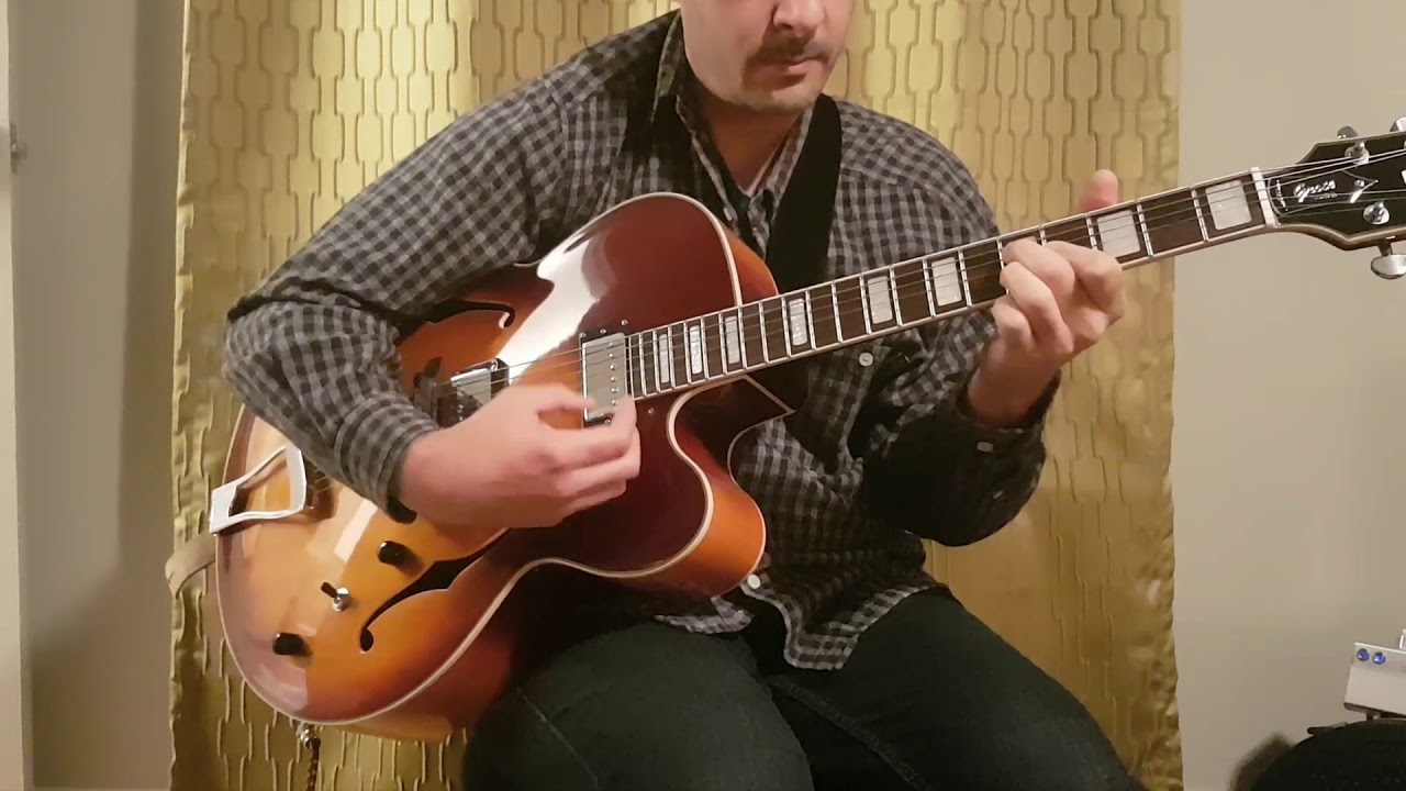 New Grote Full Hollow body demo