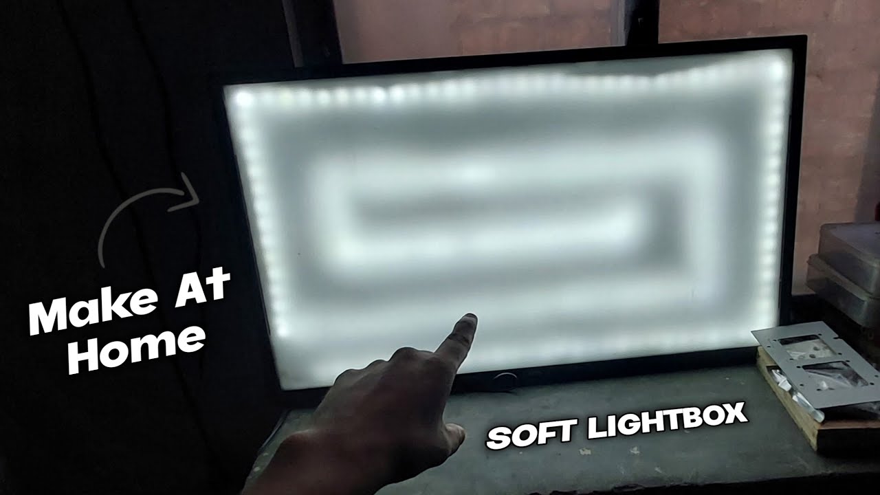 Make Studio Light At Home | Softbox Ghar Per Kaise Banaen | Teleroof Experiments