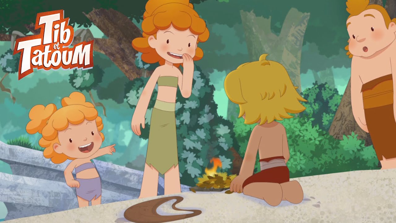 La maîtrise du feu 🔥🪨 | Tib et Tatoum français | Episodes Complets | 1H | Dessin animé dinosaure