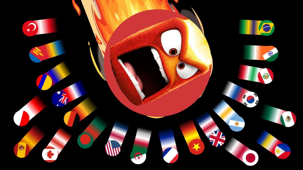 75 Countries VS Angry Ball Marble Race