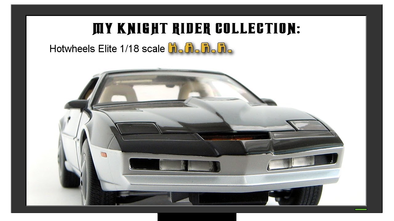 My Knight Rider Collection: KARR by Hotwheels Elite in 1/18 scale